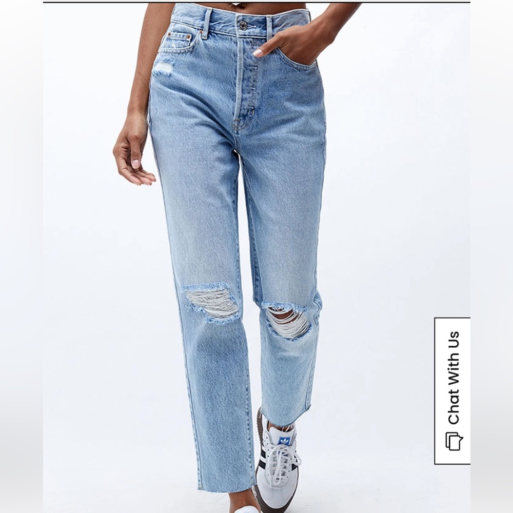 NWOT PACSUN  Light Ultra High Waisted Slim Fit Jeans